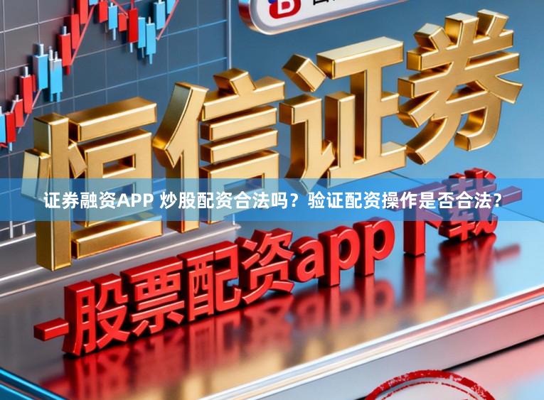 证券融资APP 炒股配资合法吗?验证配资操作是否合法?